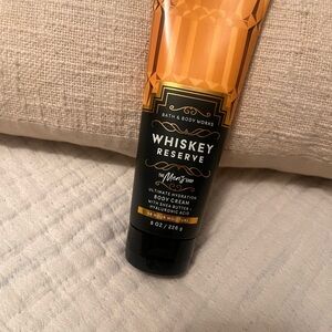 Bath & Body Works Whiskey Reserve Body Cream - Orange and Black new!